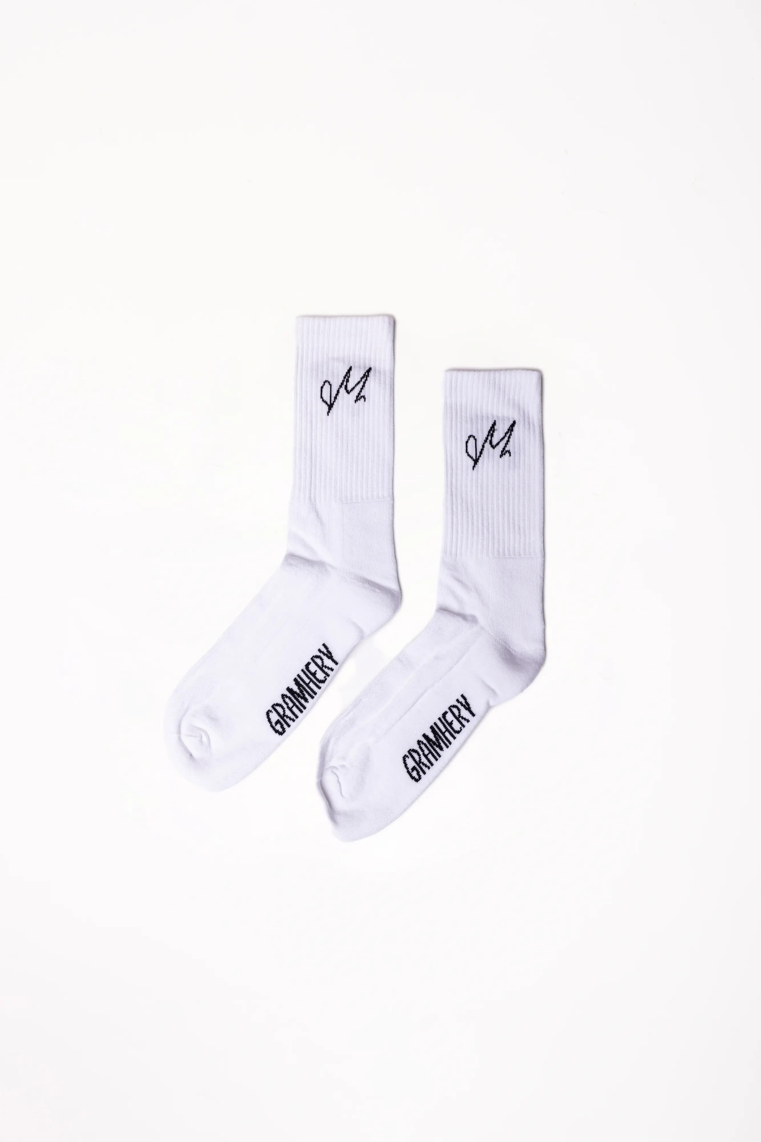 Socks - White - View 1