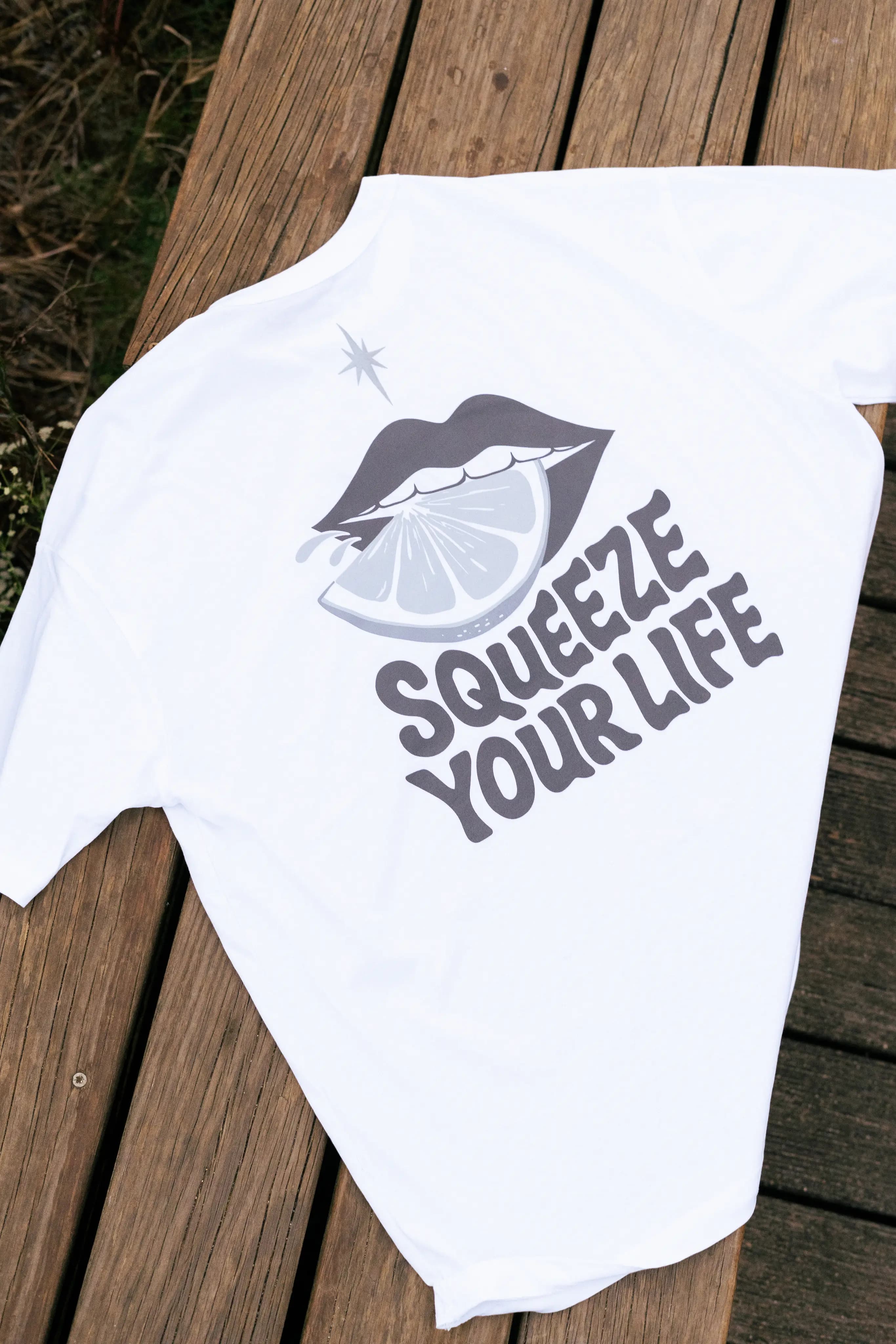 Squeeze Your Life - White - View 1